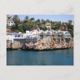 Cartão Postal Panorama da antiga cidade de Antalya