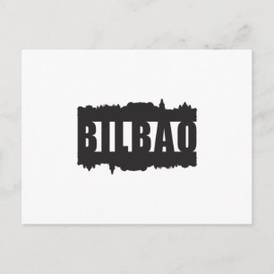 Cartão Postal Panorama da Cidade de Bilbao Espanha Presente de V