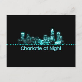 Cartão Postal Panorama de Charlotte