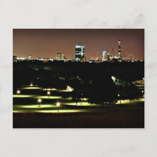 Cartão Postal Panorama de Londres desde Primrose Hill