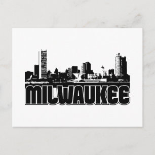Cartão Postal Panorama de Milwaukee