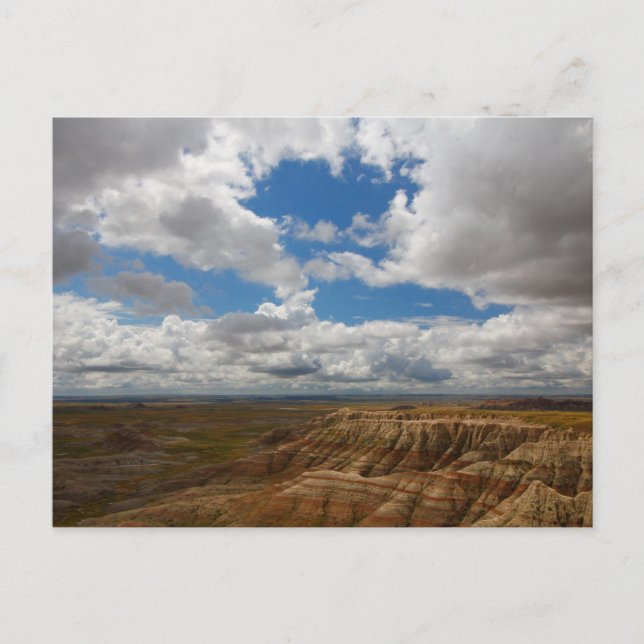 Cartão Postal Panorama Point, Badlands National Park, SD (Frente)