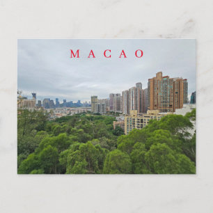 Cartão postal panorâmico Macau Taipa