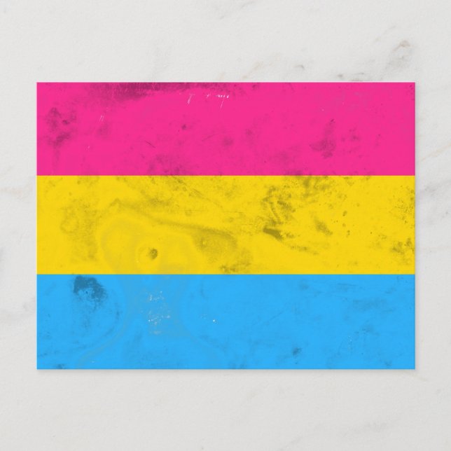 Cartão Postal Pansexual (Frente)