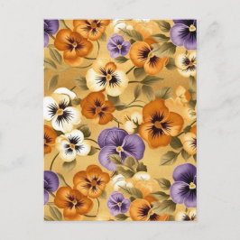 Cartão Postal Pansy Chiyogami