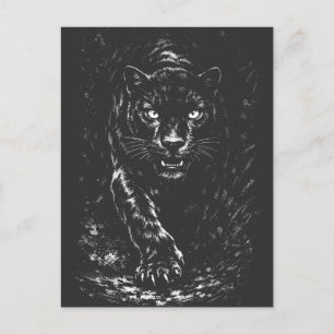 Cartão Postal Pantera Negra — por BurnsInHell