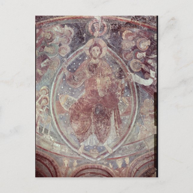 Cartão Postal Pantocrator cristo, do macaco (Frente)