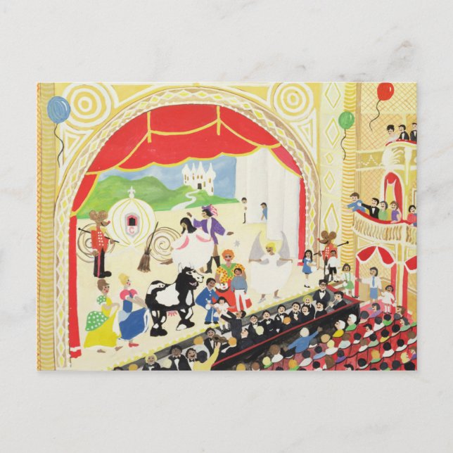 Cartão Postal Pantomima (Frente)