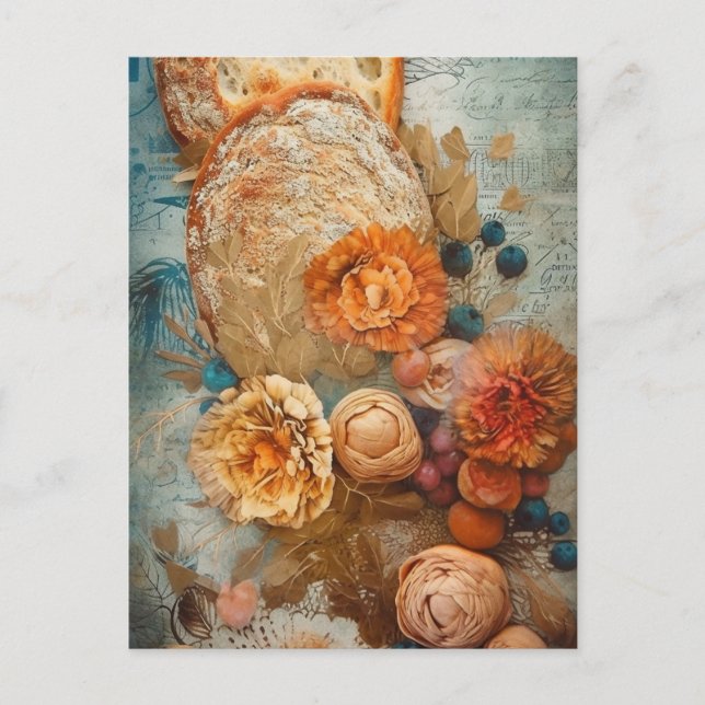 Cartão Postal Pão (Frente)