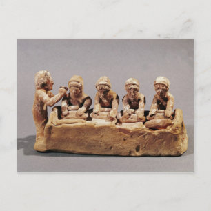 Cartão Postal Pão amassado em Tebas