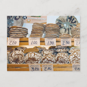 Cartão Postal Pão de centeio no Hakaniemi Market Hall