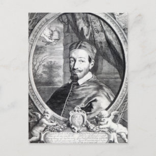 Cartão Postal Papa Alexandre VII