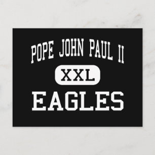 Cartão Postal Papa João Paulo II - Águia - Alto - Boca Raton