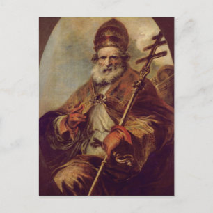 Cartão Postal Papa Leo I