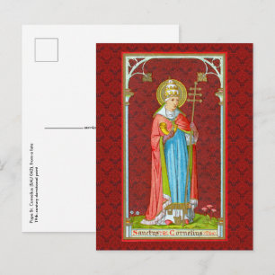 Cartão Postal Papa São Cornélio (SAU 042)