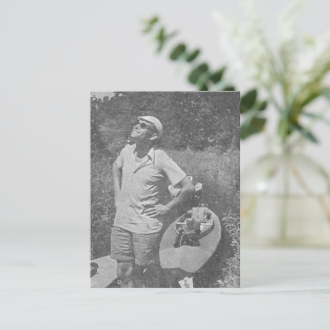 Cartão Postal Papa São João Paulo II (Em pé/Frente)