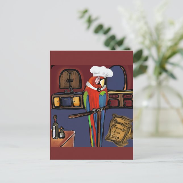 Cartão Postal PAPagaios DE FESTA (Em pé/Frente)
