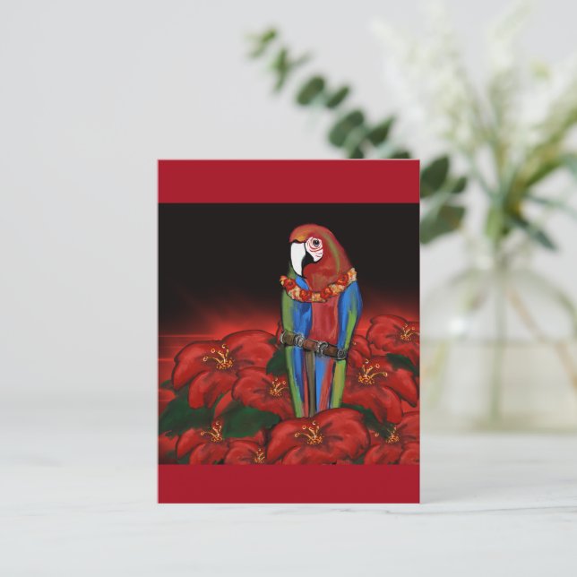 Cartão Postal PAPagaios DE FESTA (Em pé/Frente)