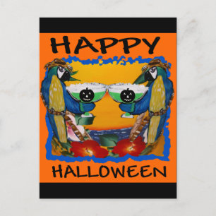 Cartão Postal PAPagaios DE HALLOWEEN