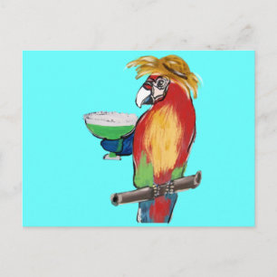 Cartão Postal Papagaios Margarita