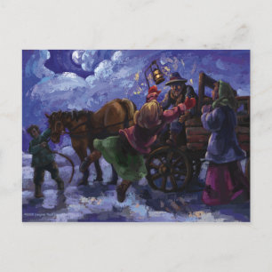 Cartão Postal Papai está em casa