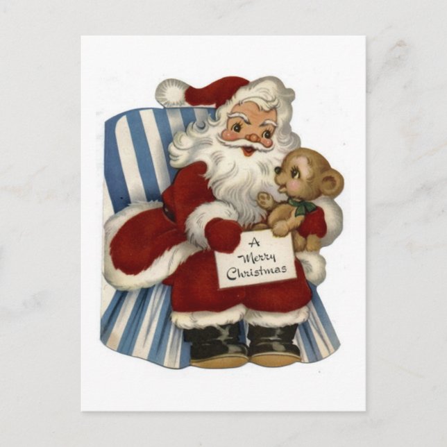 Cartão Postal Papai Noel (Frente)