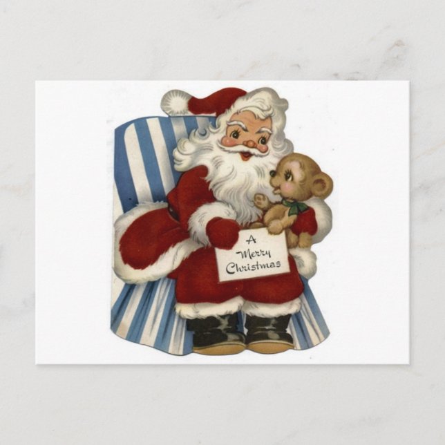 Cartão Postal Papai Noel (Frente)