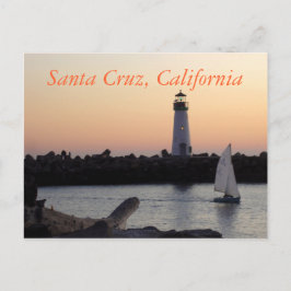 Cartão Postal Papai noel Cruz Harbor California