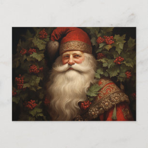 Cartão Postal Papai Noel Vintage
