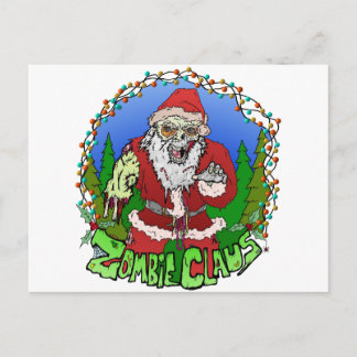 Cartão Postal Papai Noel Zumbi