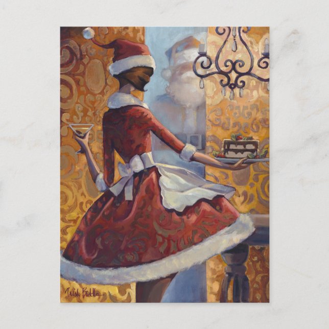 Cartão Postal Papais noeis (Frente)