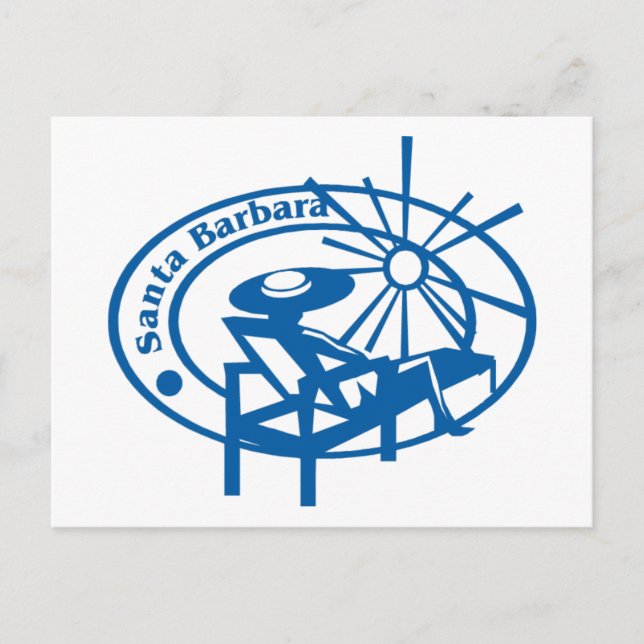 Cartão Postal Papais noeis Barbara (Frente)