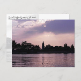 Cartão Postal Papais noeis Caterina Monastery Bell Tower, Mazzor