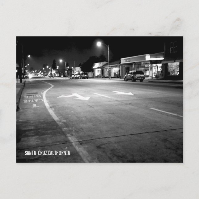 Cartão Postal Papais noeis Cruz, Califórnia (Frente)