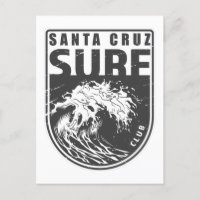 Papais noeis Cruz Clube Surf California Emblem