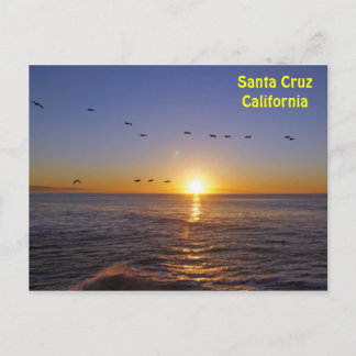 Cartão Postal Papais noeis Cruz Pelicanos no Cartão-postal do Su