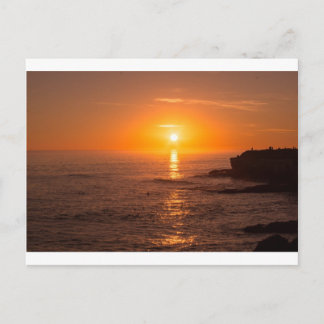 Cartão Postal Papais noeis Cruz Sunset