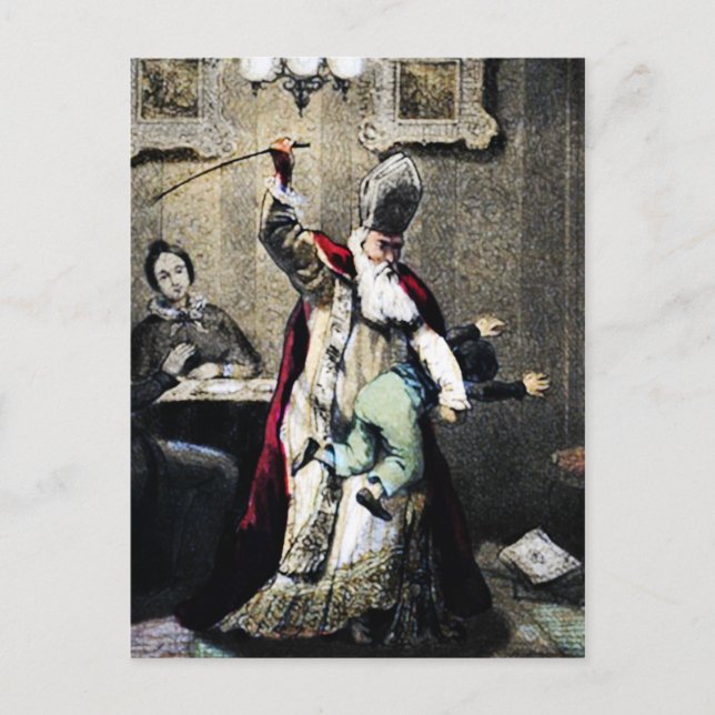 Cartão Postal Papais noeis Disciplina Cartão-Postal Filho (Frente)