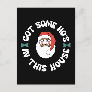 Cartão Postal Papais noeis Kawaii