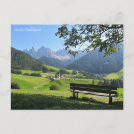 Cartão Postal Papais noeis Maddalena Dolomites