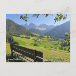 Cartão Postal Papais noeis Maddalena Dolomites