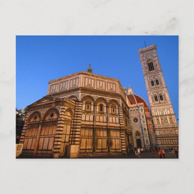 Cartão Postal Papais noeis Maria del Fiore (Frente)