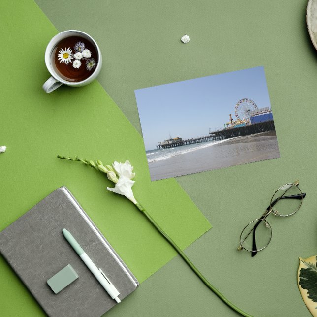 Cartão Postal Papais noeis Monica Pier (Criador carregado)