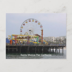 Cartão Postal Papais noeis Monica Pier