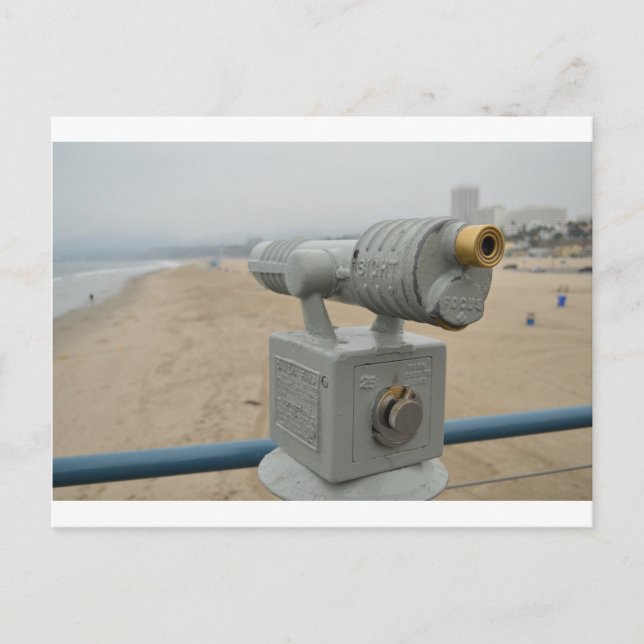 Cartão Postal Papais noeis Monica Pier (Frente)