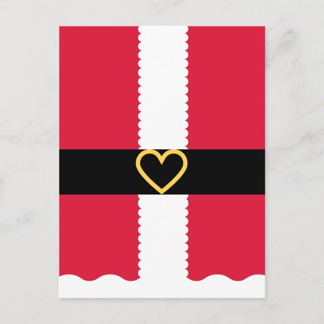 Cartão Postal Papais noeis para crianças bonitas (Frente)