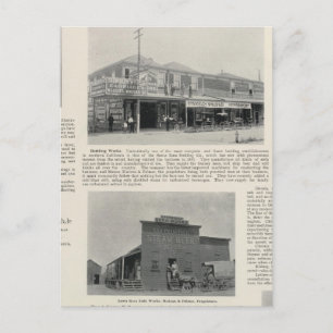 Cartão Postal Papais noeis Rosa, Califórnia 2