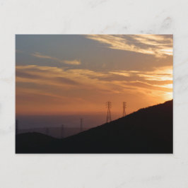 Cartão Postal Papais noeis Ynez Mountain Sunset