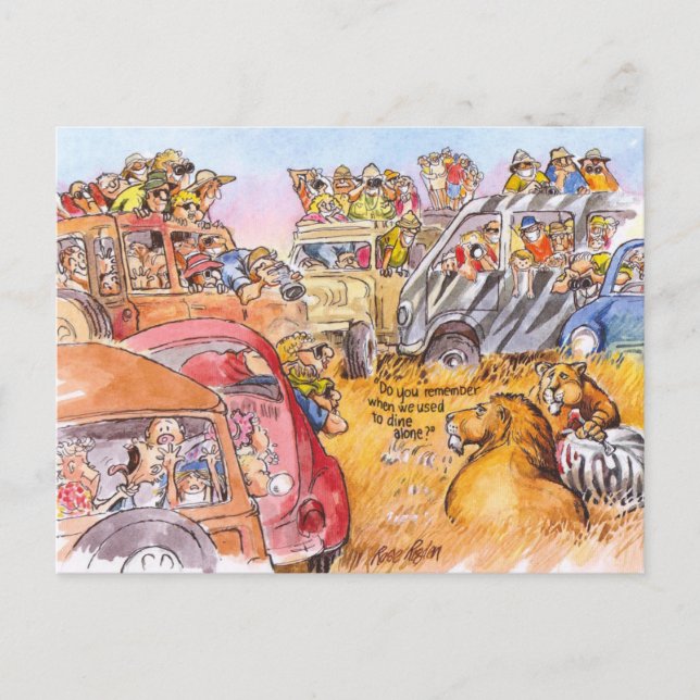 Cartão Postal Paparazzi (Frente)