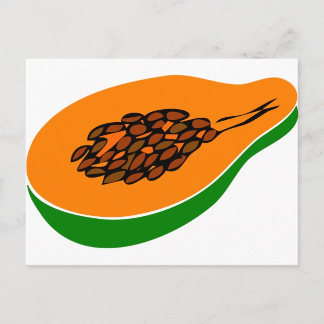 Cartão Postal papaya-3110 (Frente)